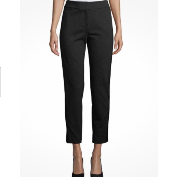 Brand New Calvin Klein Women's Classic Black Tuxedo Pants - Picture 8 of 10